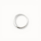 Loen Jewelry Amelie ring, textured sterling silver band, inspired by Parisian charm.